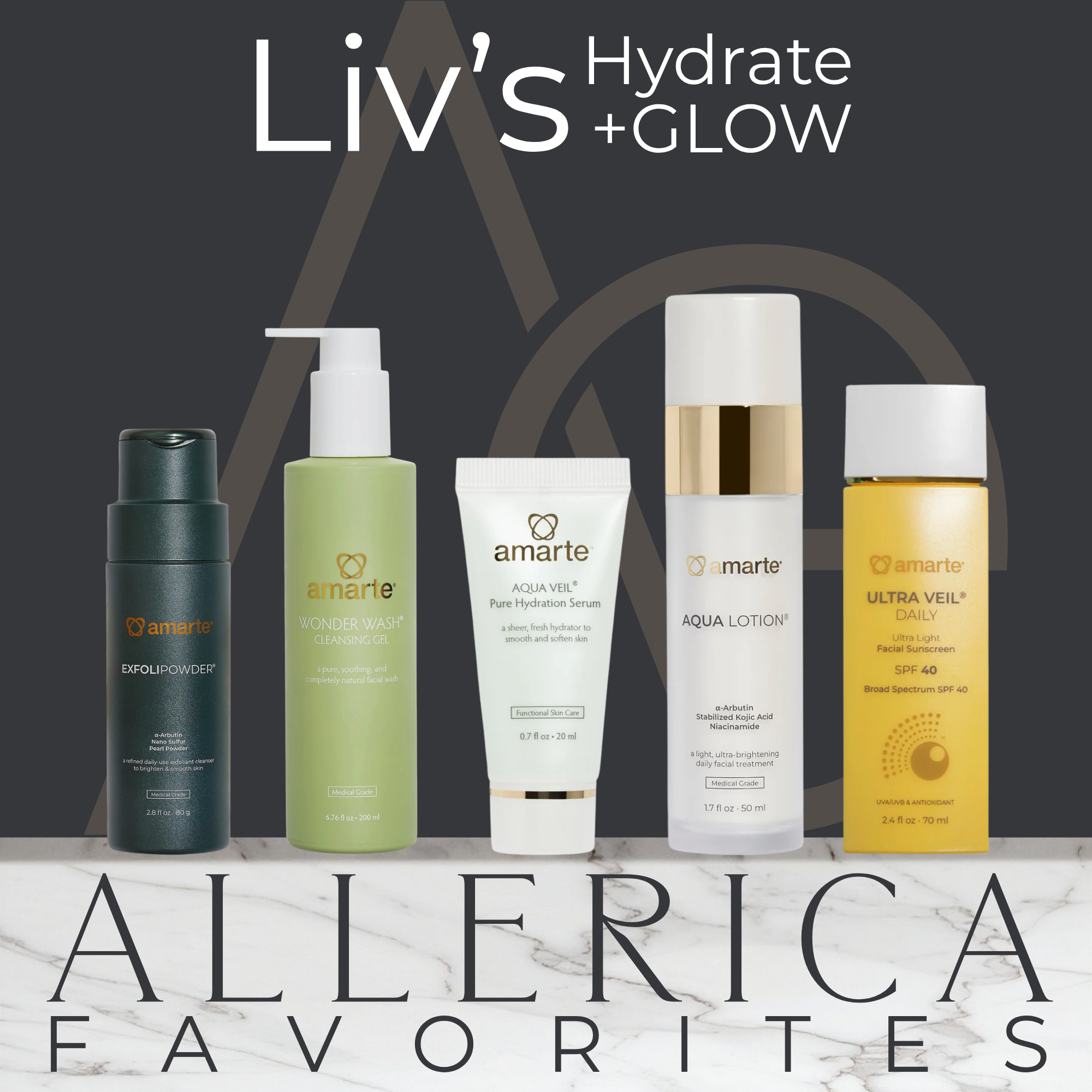 Liv's Hydrate + Glow Collection